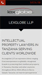 Mobile Screenshot of lexglobelaw.com